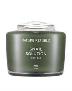 Крем для лица с улиточным экстрактом nature republic snail solution cream Nature republic