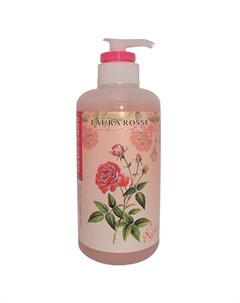 Лосьон молочко для тела ароматерапия роза body lotion rose Laura rosse