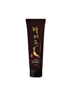 Восстанавливающая маска для волос с экстрактом красного женьшеня red ginseng repair hair pack La miso