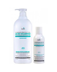Шампунь для волос с аргановым маслом damaged protector acid shampoo Lador