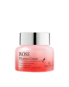 Питательный крем для лица с экстрактом розы rose heaven cream The skin house