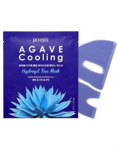 Гидрогелевая маска для лица с охлаждающим эффектом agave cooling hydrogel face mask Petitfee