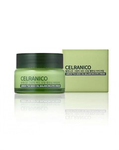 Балансирующий крем для зоны вокруг глаз с семенами зеленого чая celranico green tea seed oil balanci Celranico