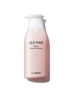Восстанавливающий увлажняющий шампунь для волос silk hair repair moisture shampoo The saem