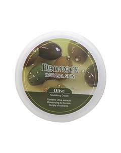 Крем для лица и тела на основе масла оливы natural skin olive nourishing Deoproce