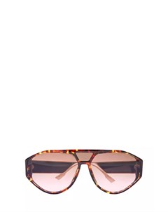 Очки Dior Clan 1 с черепаховым узором и стеклами шестиугольной формы Dior (sunglasses) women