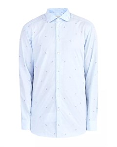 Рубашка из хлопка с жаккардовым принтом пейсли в тон Etro