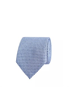 Шелковый галстук с жаккардовым принтом в крупную точку Canali