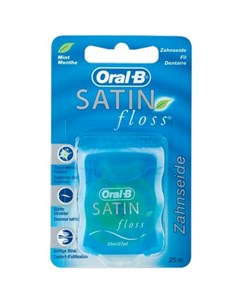 Зубная нить Satin floss 25м Oral-b