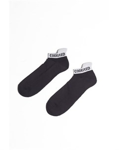 Носки Shortline Sock Черный Светло Серая Полоса XS Codered