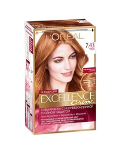 Loreal Excellence Краска для волос тон 7 43 Медный русый L'oreal paris