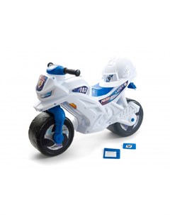 Каталка Мотоцикл двухколёсный с каской Orion toys