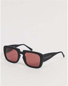 Квадратные солнцезащитные очки CKJ19501S Calvin klein