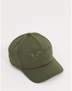Зеленая кепка Boss