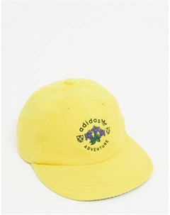 Желтая флисовая кепка adventure Adidas originals