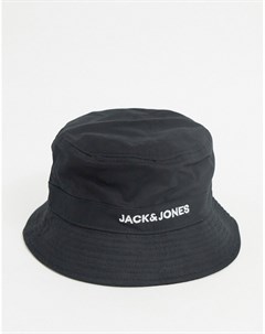 Черная панама Jack & jones