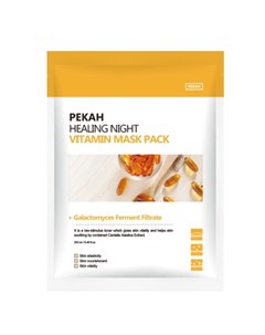 Pekah Вечерняя восстанавливающая витаминная тканевая маска 25мл 5шт