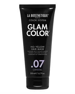 Glam Color No Yellow Hair Mask 07 Crystal Тонирующая маска для волос 200мл La biosthetique