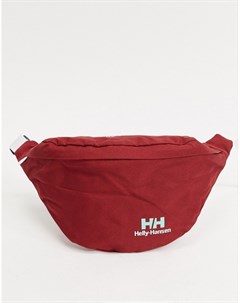 Темно красная сумка кошелек на пояс Helly hansen