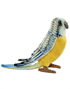 Мягкая игрушка Hansa Попугай волнистый голубой 15 см Hansa creation