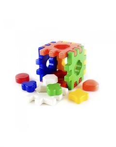 Сортер Развивающая игра Логический Куб Пластмастер
