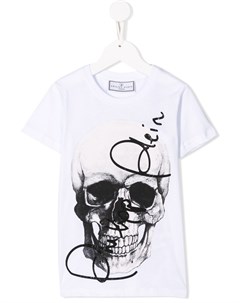 Футболка с принтом Skull Philipp plein junior