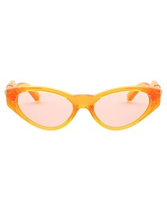Солнцезащитные очки в овальной оправе Versace eyewear