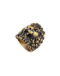 Кольцо с головой льва Gucci