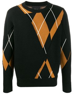 Фактурный свитер с узором аргайл 3.1 phillip lim