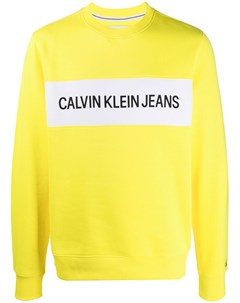 Толстовка с круглым вырезом и логотипом Calvin klein jeans