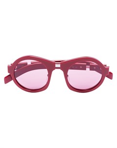 Солнцезащитные очки в круглой оправе с затемненными линзами Prada eyewear