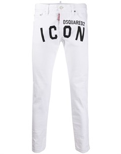 Зауженные джинсы Icon с логотипом Dsquared2