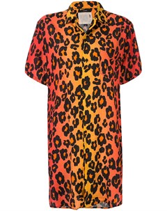Платье рубашка с леопардовым принтом R13