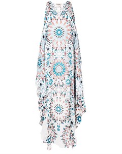 Платье туника с графичным принтом Roberto cavalli