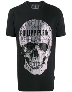 Декорированная футболка с короткими рукавами Philipp plein