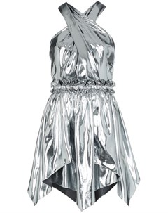 Платье мини Kary с эффектом металлик Isabel marant