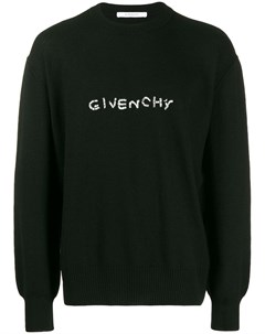 Джемпер с вышитым логотипом Givenchy