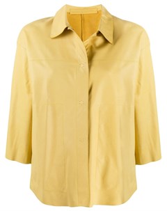 Куртка рубашка с контрастной строчкой Salvatore santoro