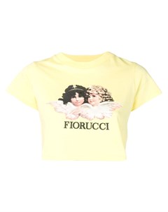 Укороченная футболка Angels с принтом Fiorucci