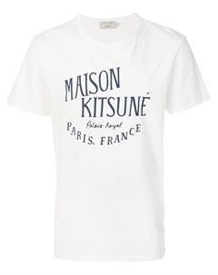 Футболка с принтом Maison Kitsune Maison kitsuné