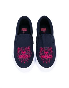 Слипоны с изображением тигра Kenzo kids