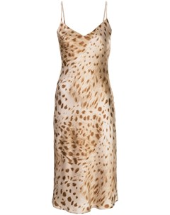Платье комбинация с леопардовым принтом L'agence