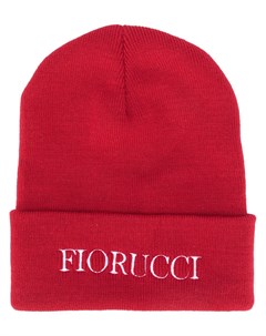 Шапка бини с вышитым логотипом Fiorucci