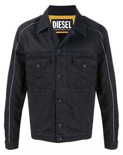 Джинсовая куртка с контрастной окантовкой Diesel