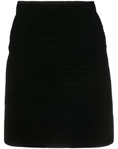 Трикотажная юбка 2000 х годов в рубчик Gianfranco ferre pre-owned