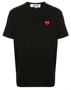 Футболка с вышитым логотипом Comme des garcons play