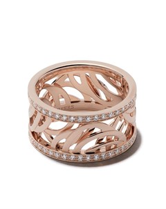 Кольцо Tetra из розового золота с бриллиантами De beers jewellers