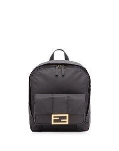 Рюкзак с металлическим логотипом Fendi