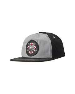 Кепка x Thrasher Pentagram Cross Adjustable Snapback Hat Grey Black Independent