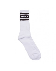 Носки Cooper 2 Socks White Black 2020 Obey